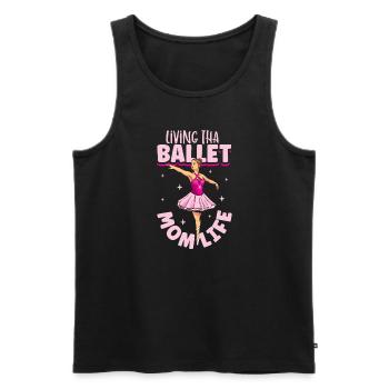 Ballet Ballerina Dance Dancer Dancing Ballet Gift - Männer Premium Bio Tank Top - Schwarz - Vorne - Michal (187cm)
