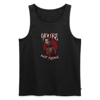 Horror Movies Halloween Horror Film Scary Movies - Men's Premium Organic Tank Top - black - Front - AI Model Male 178 light (178cm)