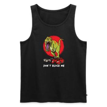 Demo Derby Demolition Derby Demolition Derby - Men's Premium Organic Tank Top - black - Front - AI Model Male 178 light (178cm)