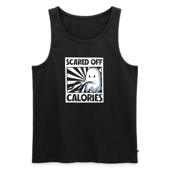 Bodybuilding Powerlifting Gewichtheben Fitness - Männer Premium Bio Tank Top - Schwarz - Vorne - AI Model Male 178 light (178cm)