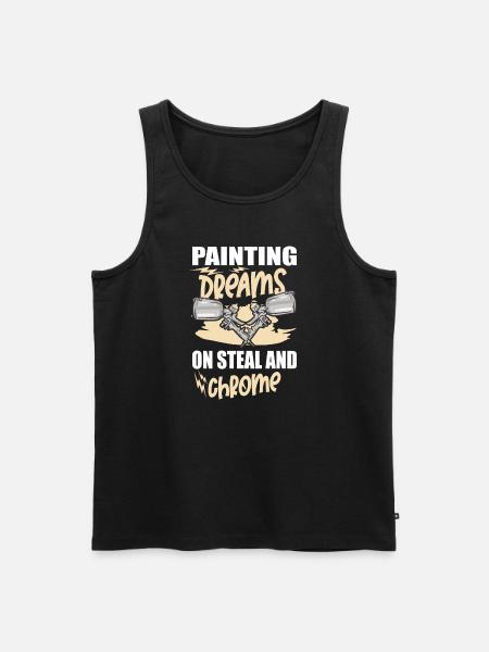 Car Painter Car Body Painter - Men's Premium Organic Tank Top - black