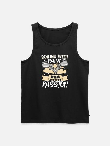 Car Painter Car Body Painter - Men's Premium Organic Tank Top - black