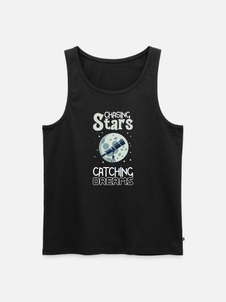 Astrophotography Astronomy Space Camera - Men's Premium Organic Tank Top - black