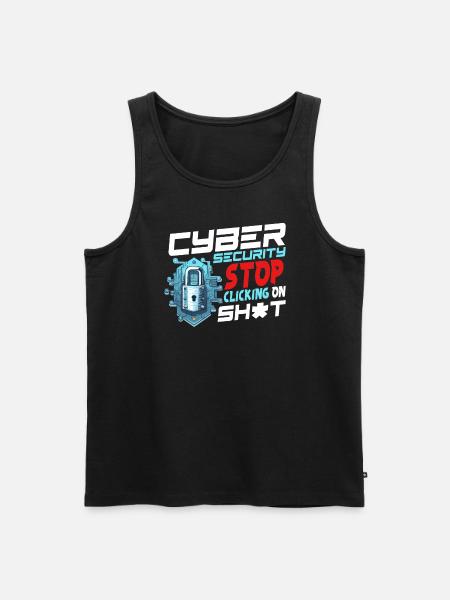 Cybersecurity Specialist - Men's Premium Organic Tank Top - black