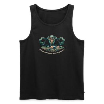 Hysterektomie-operation Zur Wiederherstellung Der - Männer Premium Bio Tank Top - Schwarz - Vorne - AI Model Male 178 light (178cm)