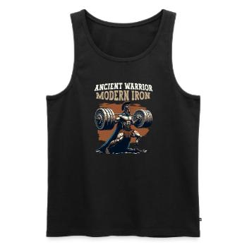 Julius Caesar Roman History Roman Empire - Men's Premium Organic Tank Top - black - Front - Michal (187cm)