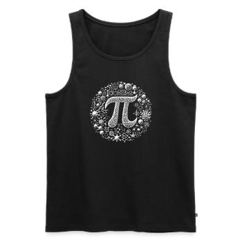 Funny Pi Day 2024 3.14 Pi Symbole numérique Mathématiques - Débardeur bio Premium Homme - noir - Devant - Michal (187cm)