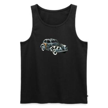 Puzzle Lover Jigzaw Puzzle Brettspiel Puzzler - Männer Premium Bio Tank Top - Schwarz - Vorne - AI Model Male 178 light (178cm)