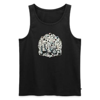 Organische Chemie, Chemiestudenten, Chemie - Männer Premium Bio Tank Top - Schwarz - Vorne - AI Model Male 178 light (178cm)
