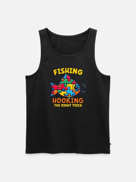 Puzzle Lover Jigzaw Puzzle Brettspiel Puzzler - Männer Premium Bio Tank Top - Schwarz