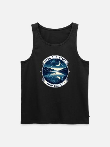 Astrophotography Astronomy Space Camera - Men's Premium Organic Tank Top - black