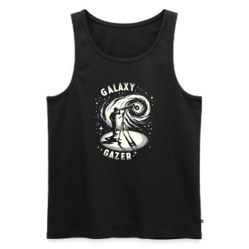 Astrophotography Astronomy Space Camera - Men's Premium Organic Tank Top - black - Front - AI Model Male 178 light (178cm)