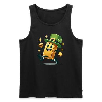 Gold Trader Forex Trader XAUUSD Trader - Männer Premium Bio Tank Top - Schwarz - Vorne - Michal (187cm)