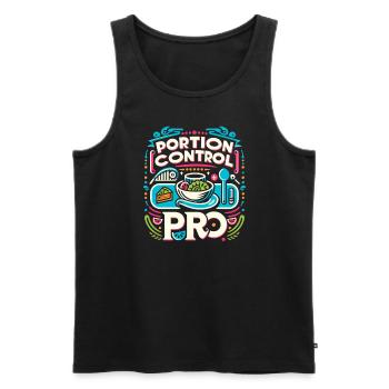 Schlauchmagen Schlauchmagenchirurgie Gastrektomie - Männer Premium Bio Tank Top - Schwarz - Vorne - Michal (187cm)