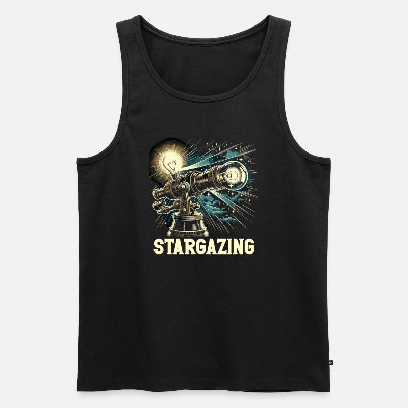 Astrophotographie Astronomie Caméra spatiale - Débardeur bio Premium Homme - noir