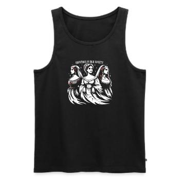 Film d’horreur Marathon Survivant Films d’horreur Vrai - Débardeur bio Premium Homme - noir - Devant - Michal (187cm)