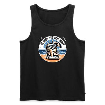 Hip Replacement Surgery Hip Surgery Post-op - Men's Premium Organic Tank Top - black - Front - AI Model Male 178 light (178cm)