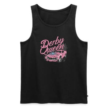 Demo Derby Demolition Derby Demolition Derby - Men's Premium Organic Tank Top - black - Front - AI Model Male 178 light (178cm)