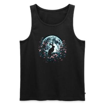 Ostara Eostre Equinox Witch Pagan Goddess Rituals - Men's Premium Organic Tank Top - black - Front - Michal (187cm)