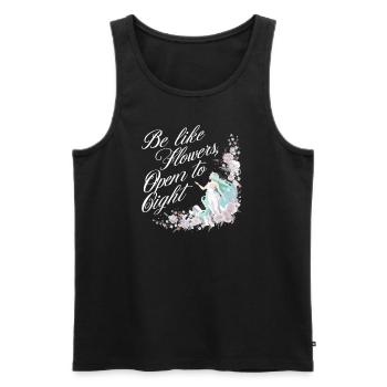 Ostara Eostre Equinox Witch Pagan Goddess Rituals - Men's Premium Organic Tank Top - black - Front - Michal (187cm)