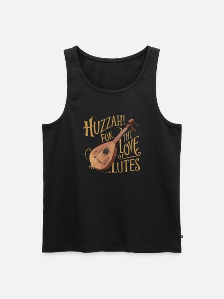 Renaissance Fairground Outfit Medieval - Men's Premium Organic Tank Top - black