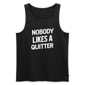 Recovery from alcohol dependence sobriety a a - Men's Premium Organic Tank Top - black - Front - Michal (187cm)