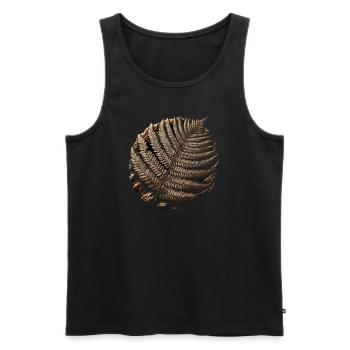 Fossil Hunter, Fossil Hunter, Paleontologist - Men's Premium Organic Tank Top - black - Front - AI Model Male 178 light (178cm)