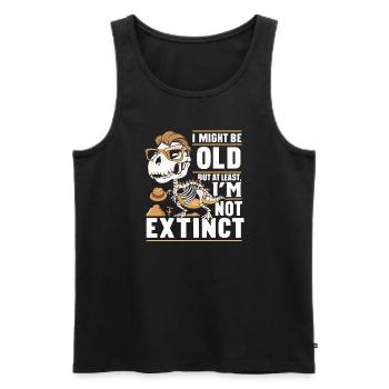 Archäologie Archäologe Historische Erkundung - Männer Premium Bio Tank Top - Schwarz - Vorne - AI Model Male 178 light (178cm)
