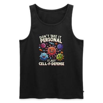 Microbiologist Microbiology Lab Staph Biology - Männer Premium Bio Tank Top - Schwarz - Vorne - AI Model Male 178 light (178cm)