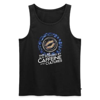 Microbiologist Microbiology Lab Staph Biology - Männer Premium Bio Tank Top - Schwarz - Vorne - AI Model Male 178 light (178cm)