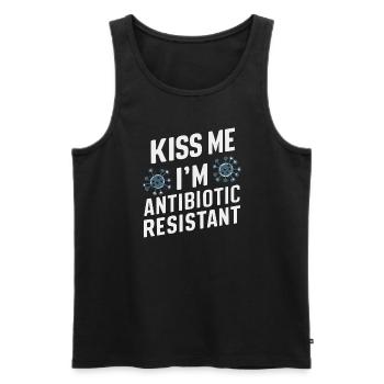 Microbiologist Microbiology Lab Staph Biology - Men's Premium Organic Tank Top - black - Front - Michal (187cm)