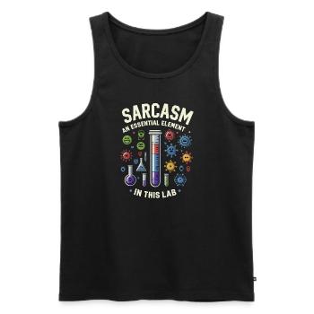 Microbiologist Microbiology Lab Staph Biology - Männer Premium Bio Tank Top - Schwarz - Vorne - AI Model Male 178 light (178cm)