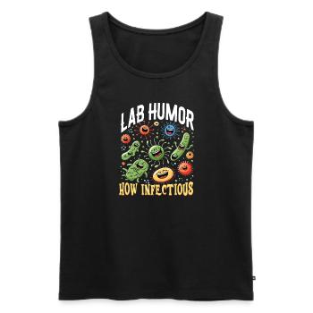 Microbiologist Microbiology Lab Staph Biology - Männer Premium Bio Tank Top - Schwarz - Vorne - Michal (187cm)