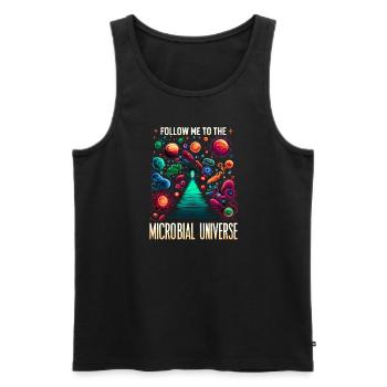 Microbiologist Microbiology Lab Staph Biology - Männer Premium Bio Tank Top - Schwarz - Vorne - AI Model Male 178 light (178cm)