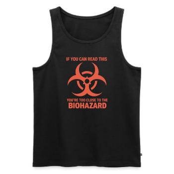 Microbiologist Microbiology Lab Staph Biology - Männer Premium Bio Tank Top - Schwarz - Vorne - AI Model Male 178 light (178cm)
