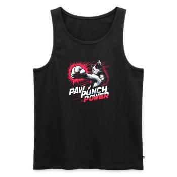 Kung Fu Chinese Kung Fu Asian Kung Fu - Men's Premium Organic Tank Top - black - Front - Michal (187cm)