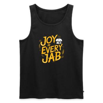 Kung Fu Chinese Kung Fu Asian Kung Fu - Men's Premium Organic Tank Top - black - Front - AI Model Male 178 light (178cm)