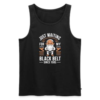 Kung Fu Chinese Kung Fu Asian Kung Fu - Men's Premium Organic Tank Top - black - Front - AI Model Male 178 light (178cm)