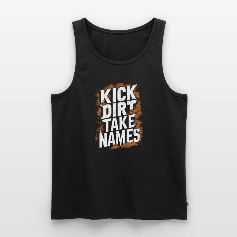 Tractor Pulling Tractor Pulling Tractor Power Farm Männer Premium Bio Tank Top