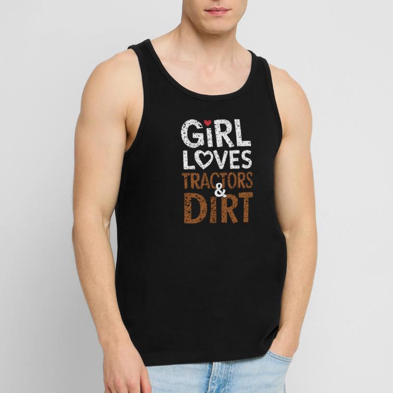 Tractor Pulling Tractor Pulling Tractor Power Farm Männer Premium Bio Tank Top
