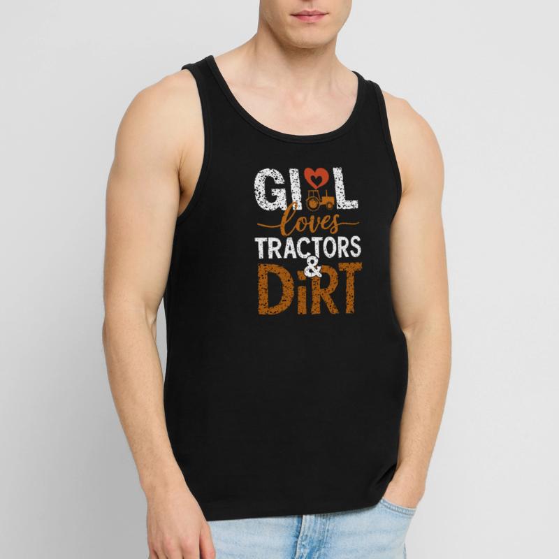 Tractor Pulling Tractor Pulling Tractor Power Farm Männer Premium Bio Tank Top