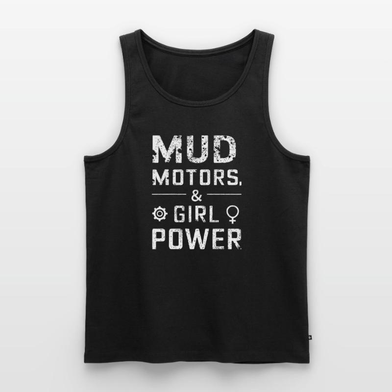 Tractor Pulling Tractor Pulling Tractor Power Farm Männer Premium Bio Tank Top