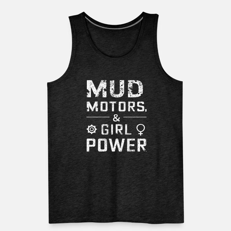 Tractor Pulling Tractor Pulling Tractor Power Farm Men's Premium Organic Tank Top