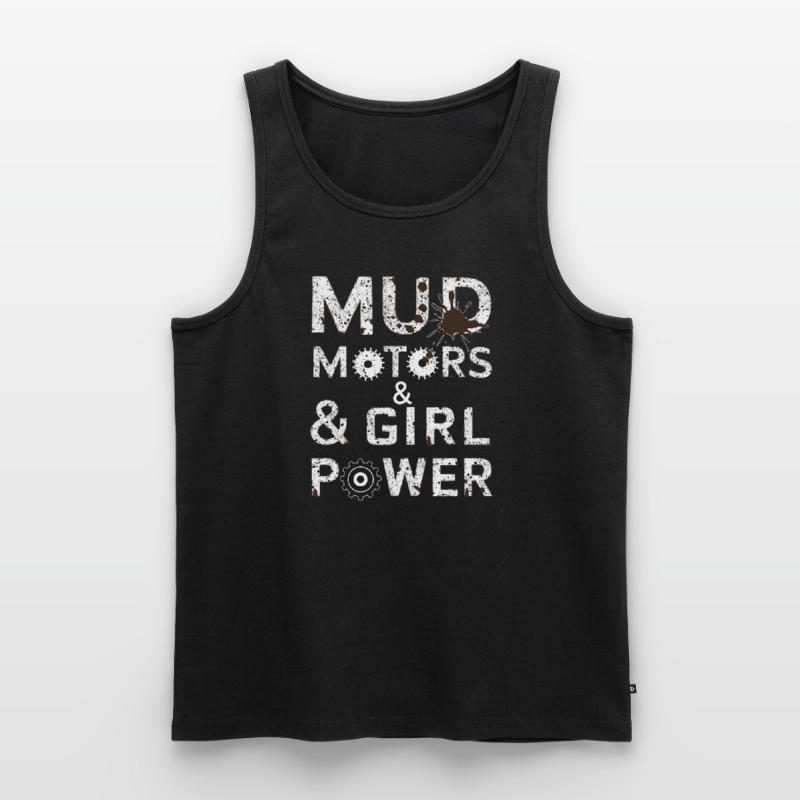 Tractor Pulling Tractor Pulling Tractor Power Farm Männer Premium Bio Tank Top