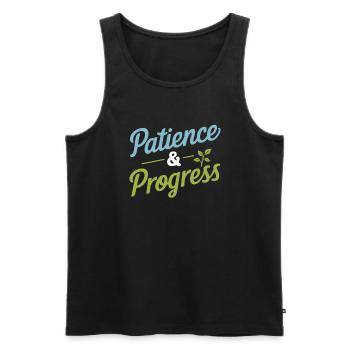 Sonderpädagogik-lehrer „sped Teacher Inclusion“ - Men's Premium Organic Tank Top - black - Front - Michal (187cm)