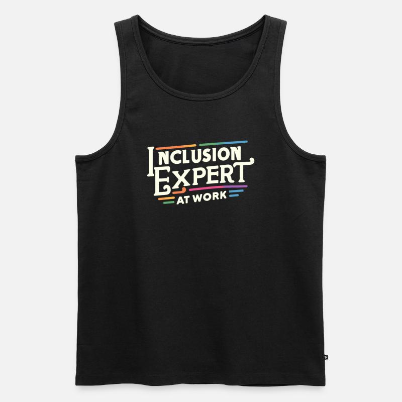 Sonderpädagogik-lehrer „sped Teacher Inclusion“ - Männer Premium Bio Tank Top - Schwarz