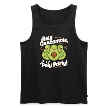 Polyamorous Community Polyamorous Parenting - Men's Premium Organic Tank Top - black - Front - AI Model Male 178 light (178cm)