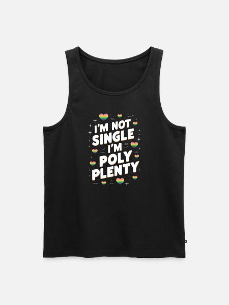Communauté polyamoureuse Parentalité polyamoureuse - Débardeur bio Premium Homme - noir