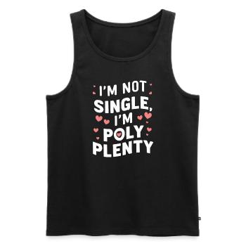 Polyamorous Community Polyamorous Parenting - Men's Premium Organic Tank Top - black - Front - AI Model Male 178 light (178cm)