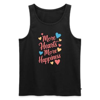 Polyamorous Community Polyamorous Parenting - Men's Premium Organic Tank Top - black - Front - AI Model Male 178 light (178cm)